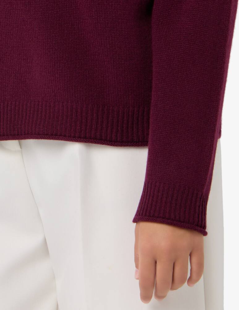 rinascente Pure Cashmere Turtleneck ribbed jumper
