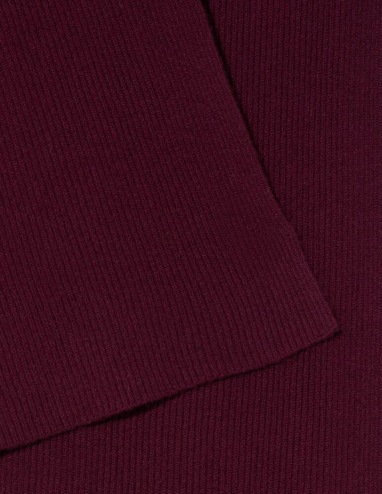 rinascente Pure Cashmere Ribbed knit scarf