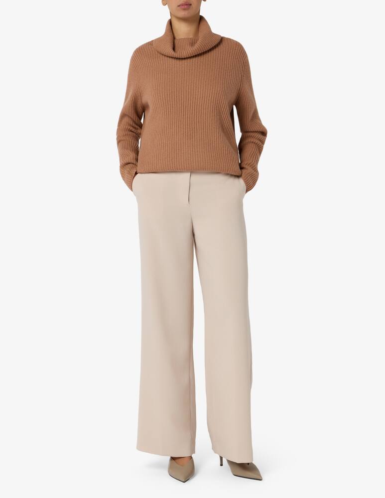 rinascente Pure Cashmere Turtleneck ribbed jumper