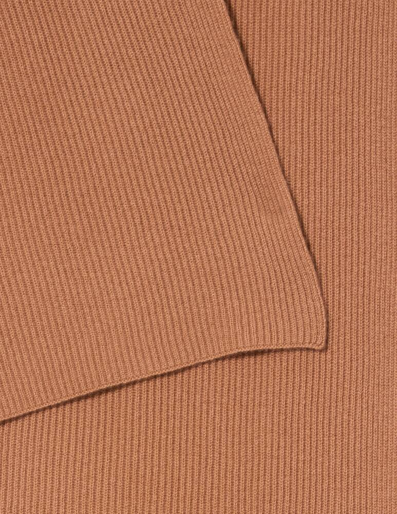 rinascente Pure Cashmere Ribbed knit scarf