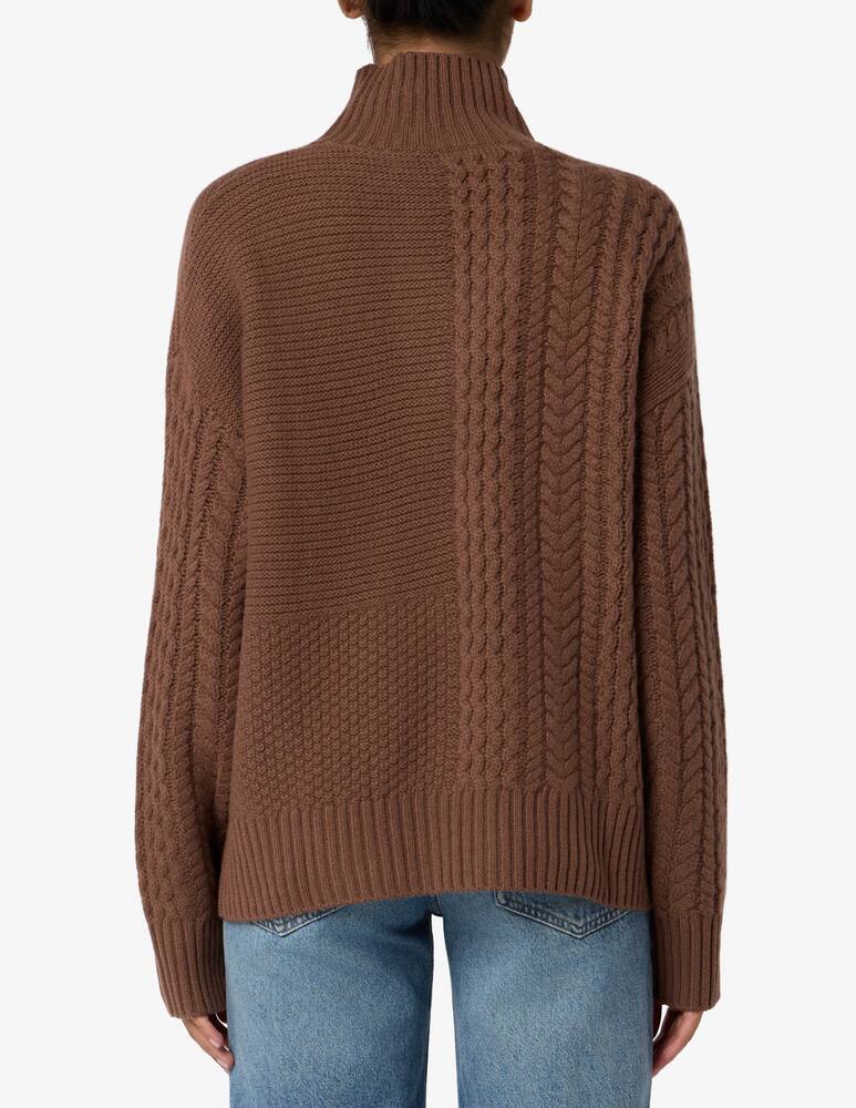 rinascente Pure Cashmere Crater cable-knit jumper