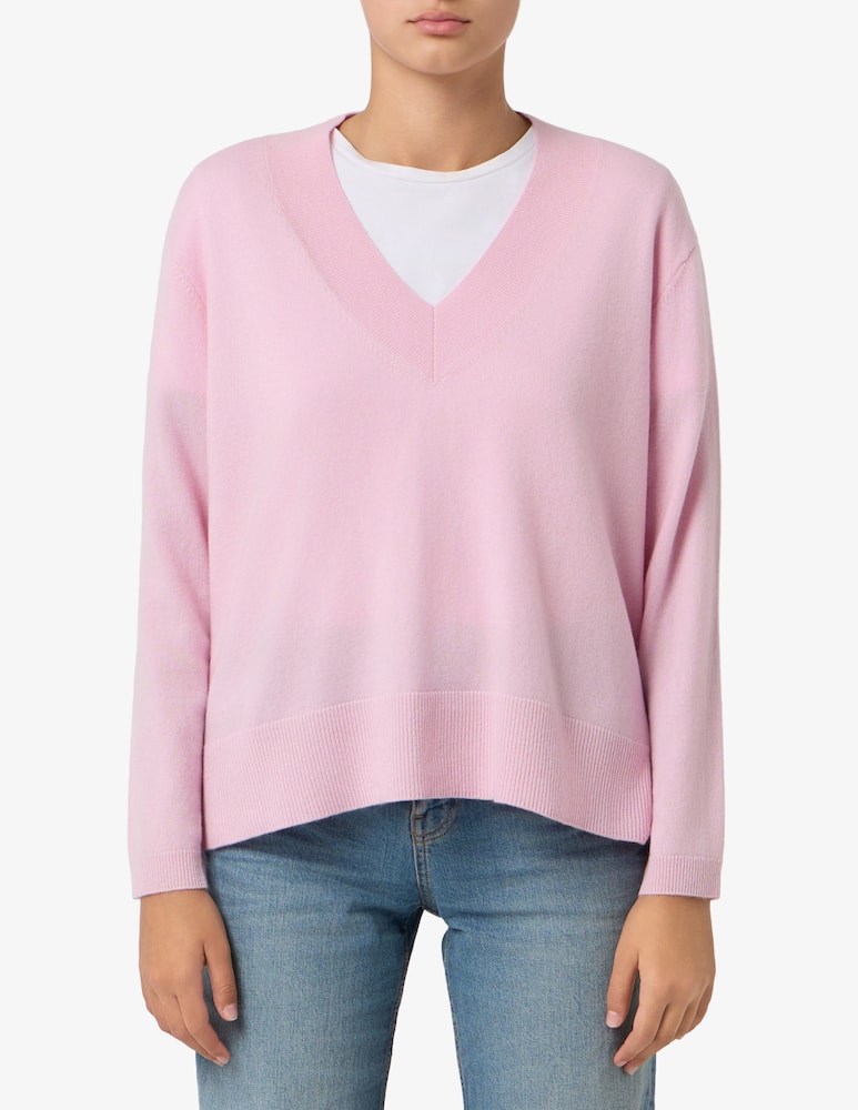 rinascente Pure Cashmere V neck knit jumper