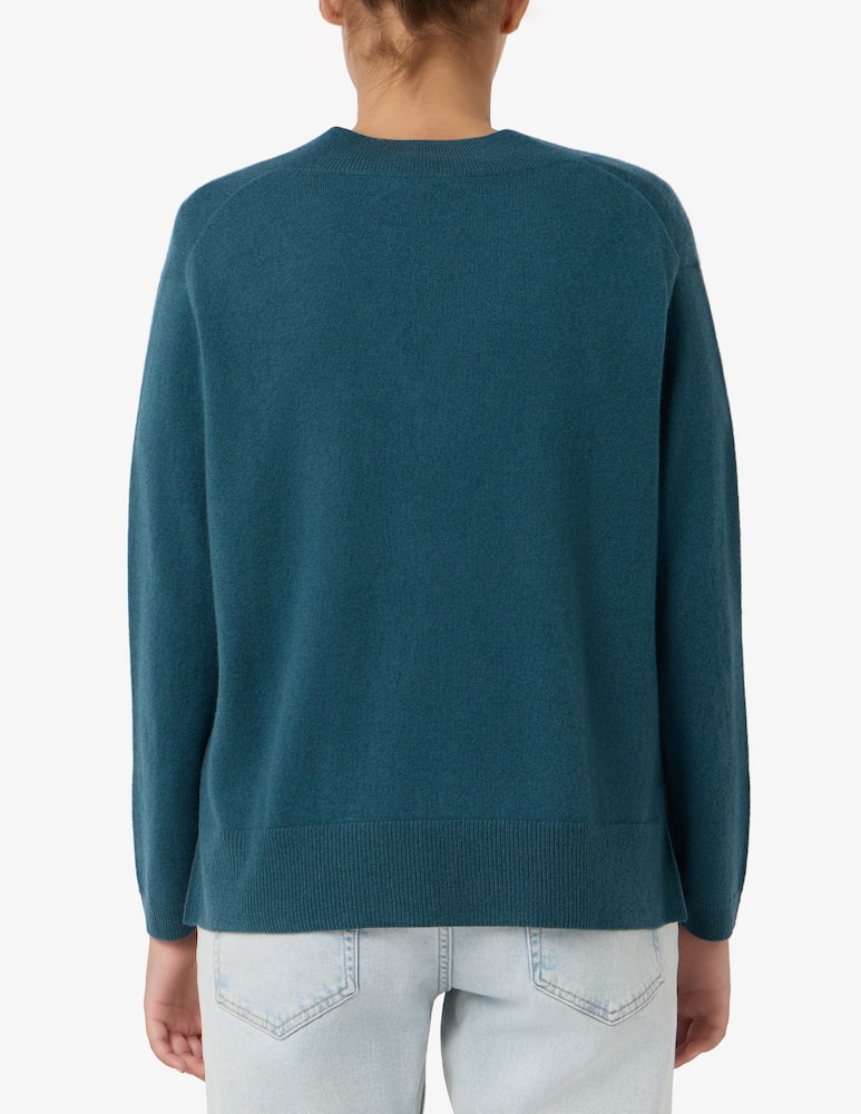 Pure Cashmere Maglione con scollo a V e spacchi - immagine 3 Pure Cashmere Maglione con scollo a V e spacchi - immagine 3