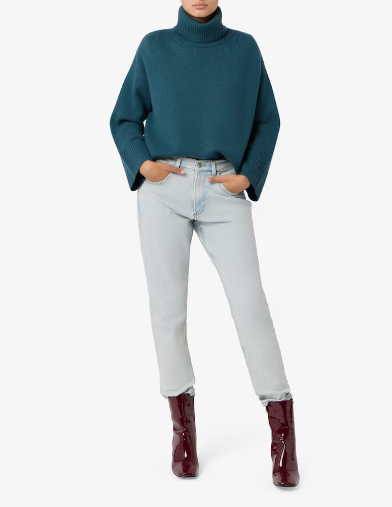 rinascente Pure Cashmere Turtle neck knit jumper