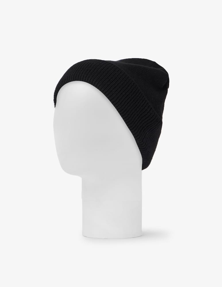 rinascente Pure Cashmere Berretto con bordo a costine