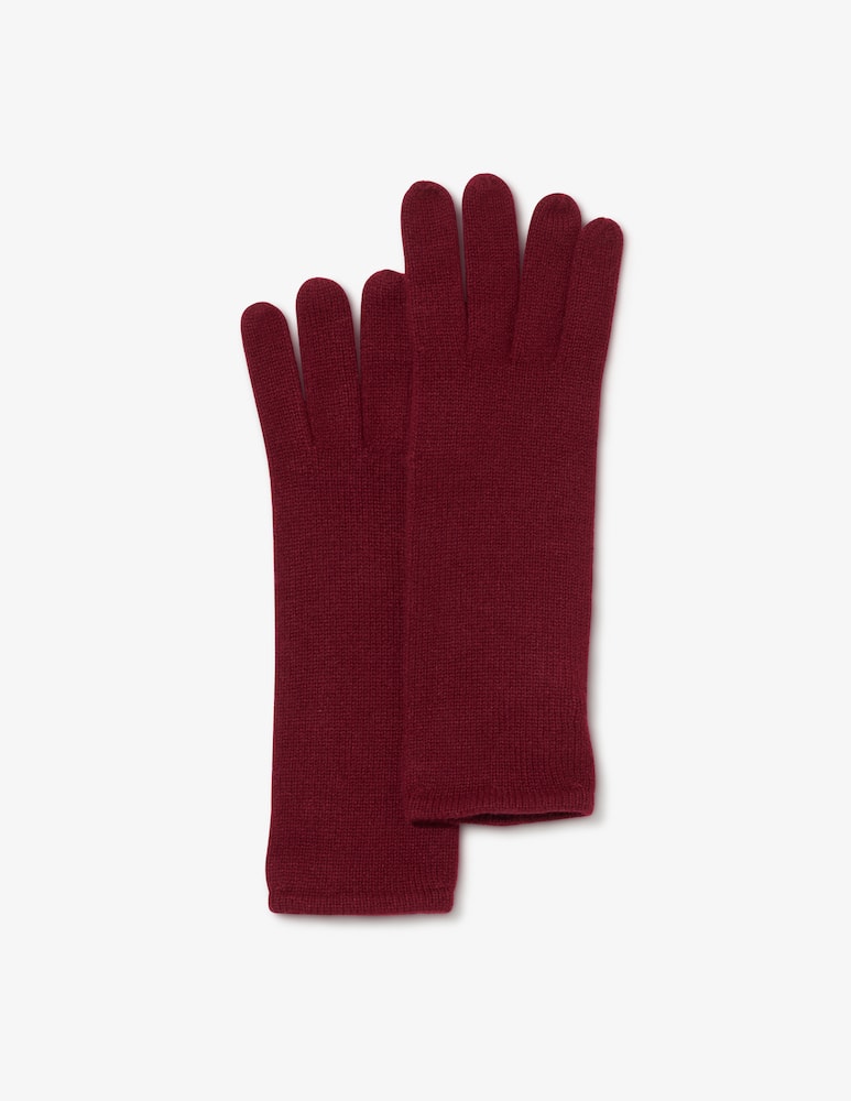 rinascente Pure Cashmere Long knit gloves