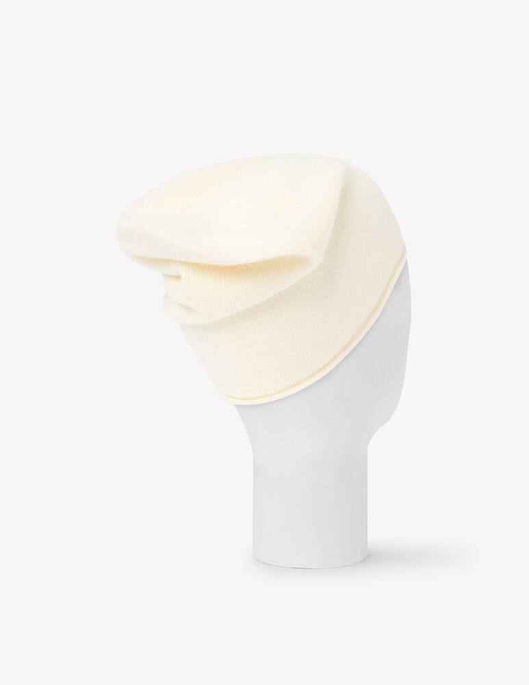 rinascente Pure Cashmere Ribbed knit cap