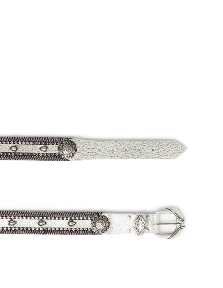 rinascente Nanni Milano Cintura in pelle e metallo Goccia