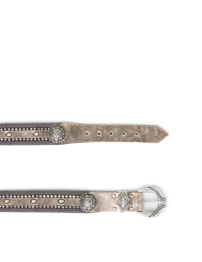 rinascente Nanni Milano Cintura in pelle e metallo Goccia
