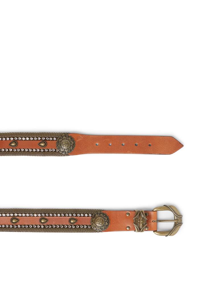 rinascente Nanni Milano Cintura in pelle e metallo Goccia