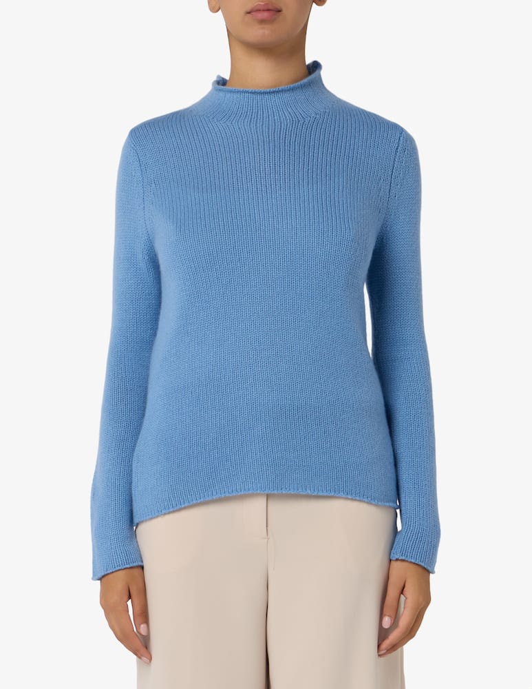 Pure Cashmere Maglione con collo a cratere - immagine 1 Pure Cashmere Maglione con collo a cratere - immagine 1