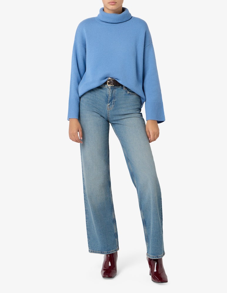 Pure Cashmere Turtle neck jumper - picture 2 Pure Cashmere Turtle neck jumper - picture 2