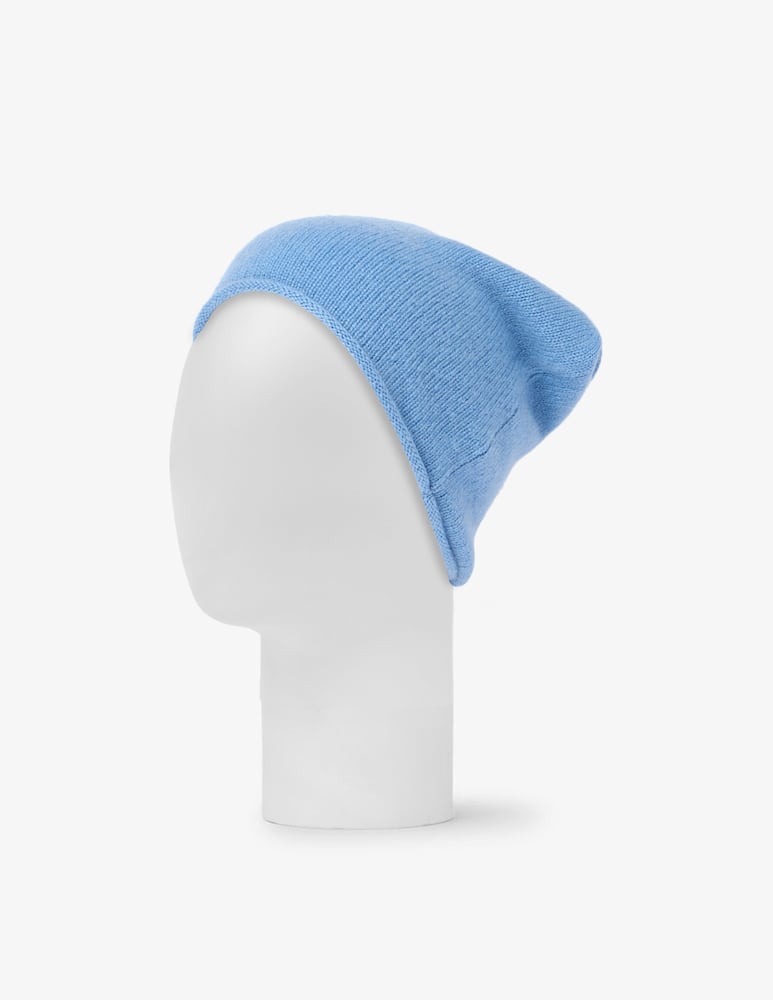 rinascente Pure Cashmere Ribbed knit beanie