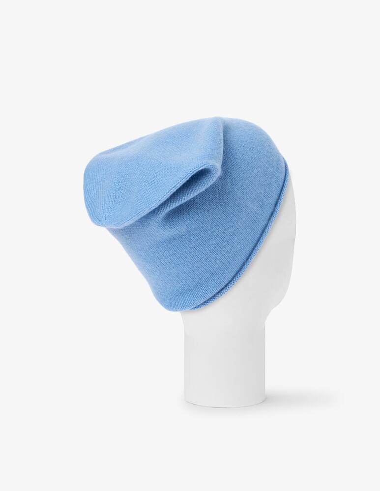 rinascente Pure Cashmere Ribbed knit beanie