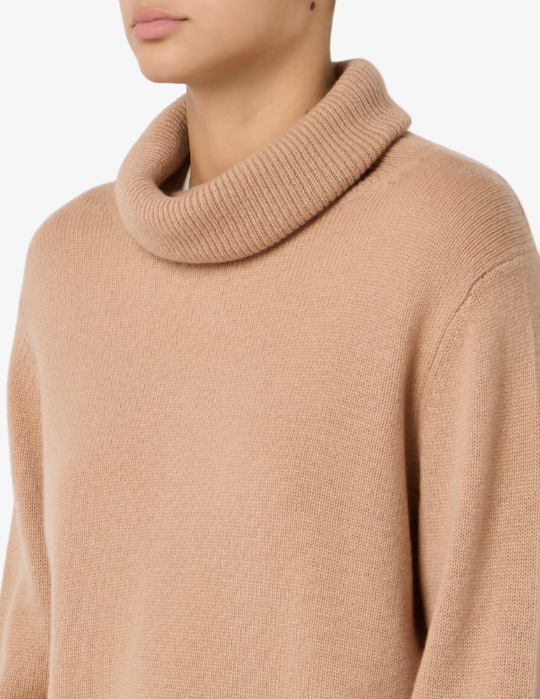 Pure Cashmere Turtleneck ribbed pullover - picture 4 Pure Cashmere Turtleneck ribbed pullover - picture 4