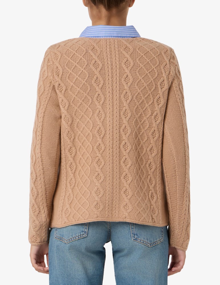 Pure Cashmere Crew neck jacquard jumper - picture 3 Pure Cashmere Crew neck jacquard jumper - picture 3