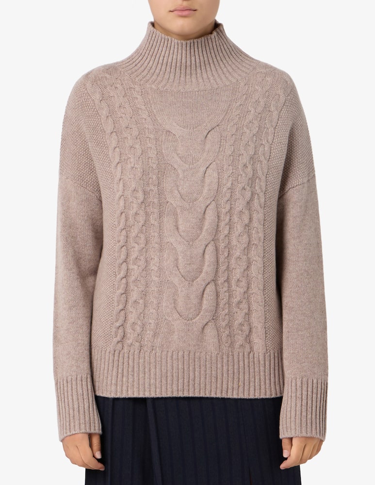 Pure Cashmere Maglione treccia - immagine 1 Pure Cashmere Maglione treccia - immagine 1