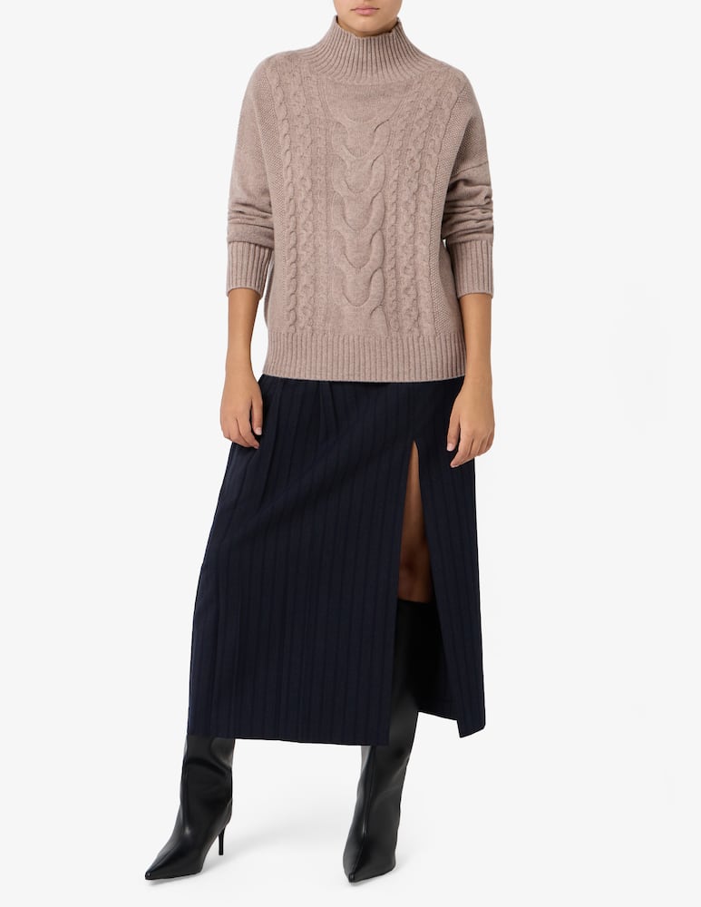 Pure Cashmere Maglione treccia - immagine 2 Pure Cashmere Maglione treccia - immagine 2