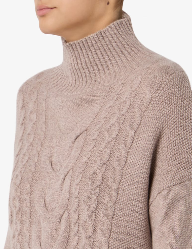 Pure Cashmere Maglione treccia - immagine 4 Pure Cashmere Maglione treccia - immagine 4