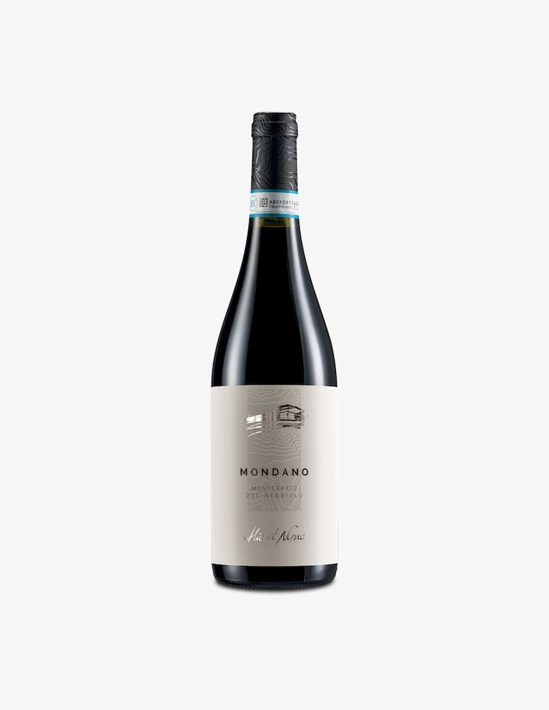 rinascente Hic et Nunc Mondano Doc Nebbiolo 2022 750ml