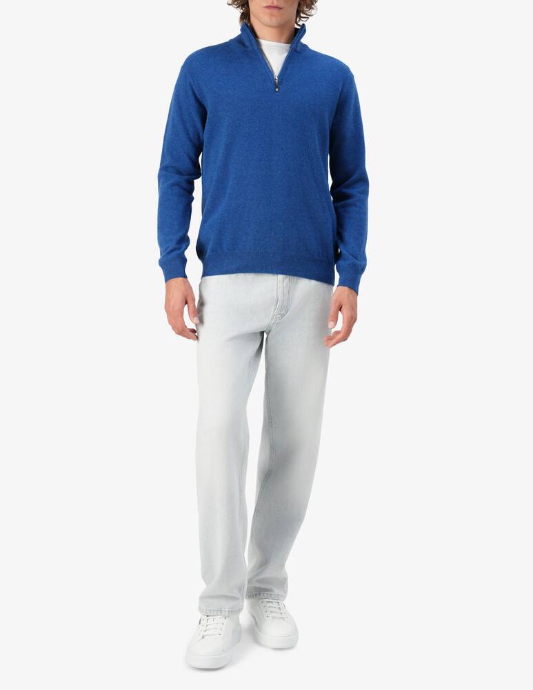 rinascente Rinascente Collection Maglione mezza zip in lana 