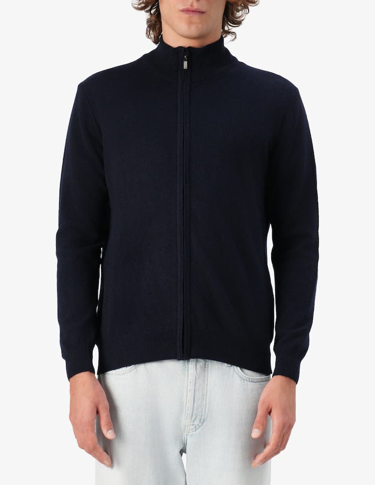 rinascente Rinascente Collection Cardigan zip in lambswool