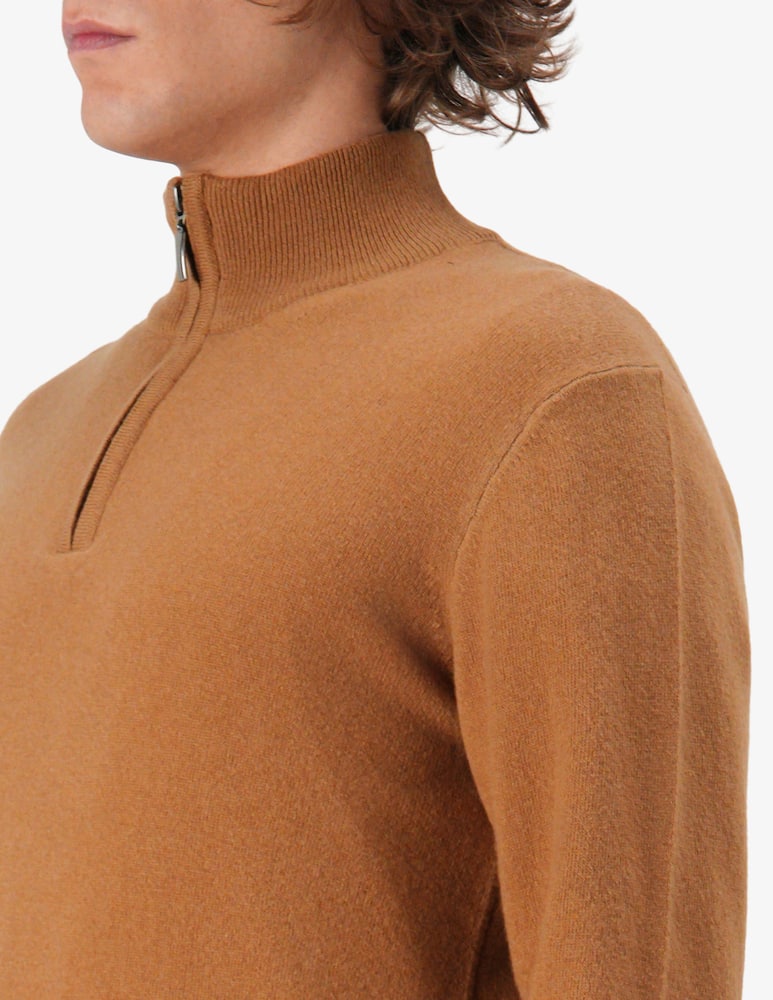 rinascente Rinascente Collection Pullover mezza zip in lana