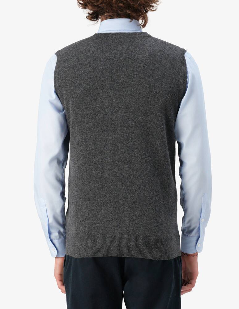 rinascente Rinascente Collection Lambswool buttoned gilet