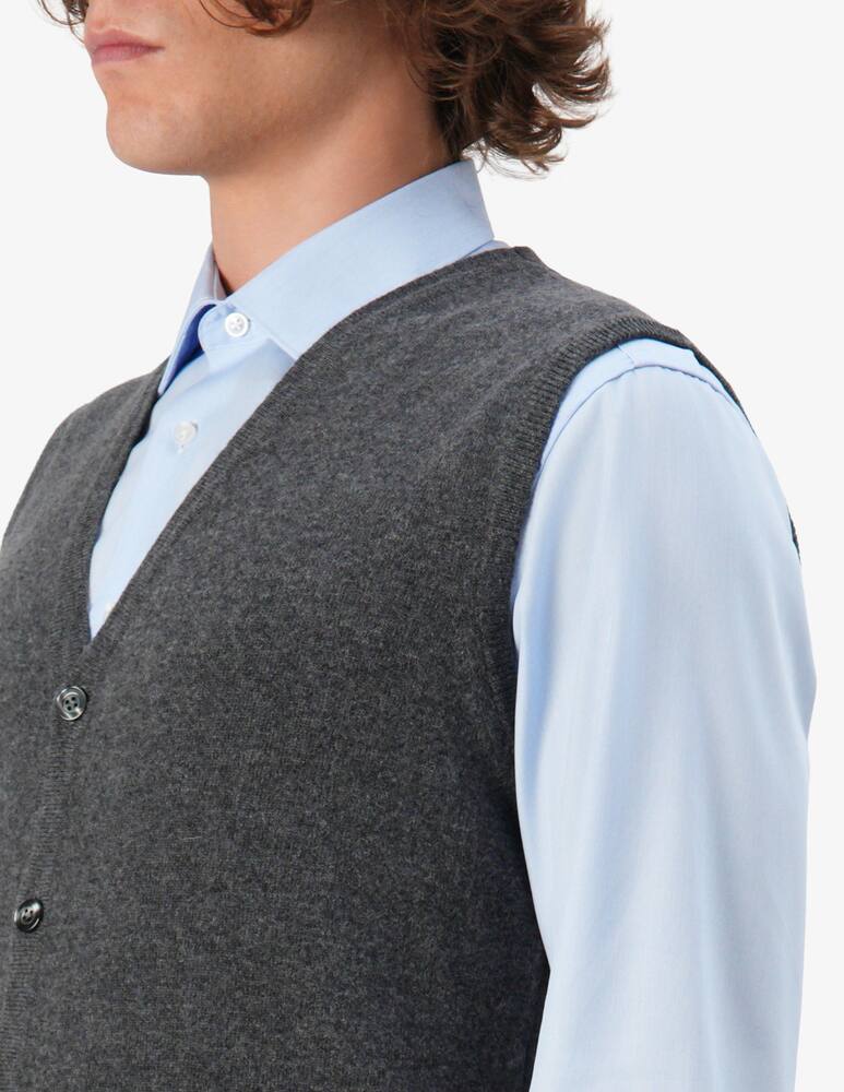 rinascente Rinascente Collection Lambswool buttoned gilet