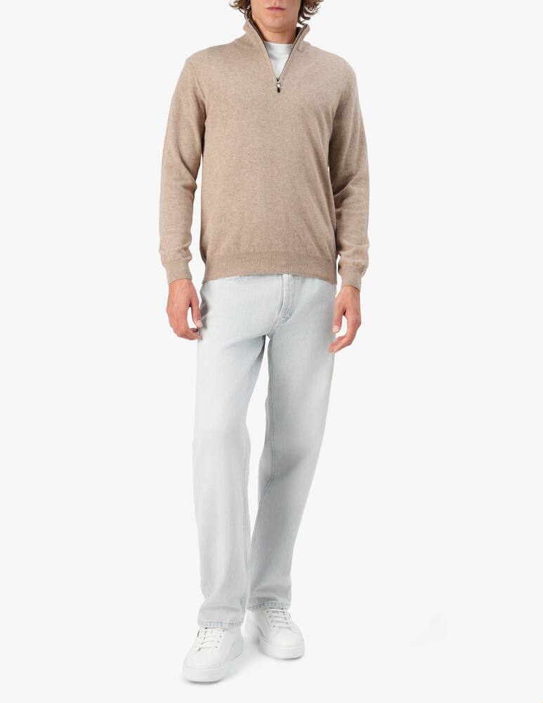 rinascente Rinascente Collection Pullover mezza zip in lana