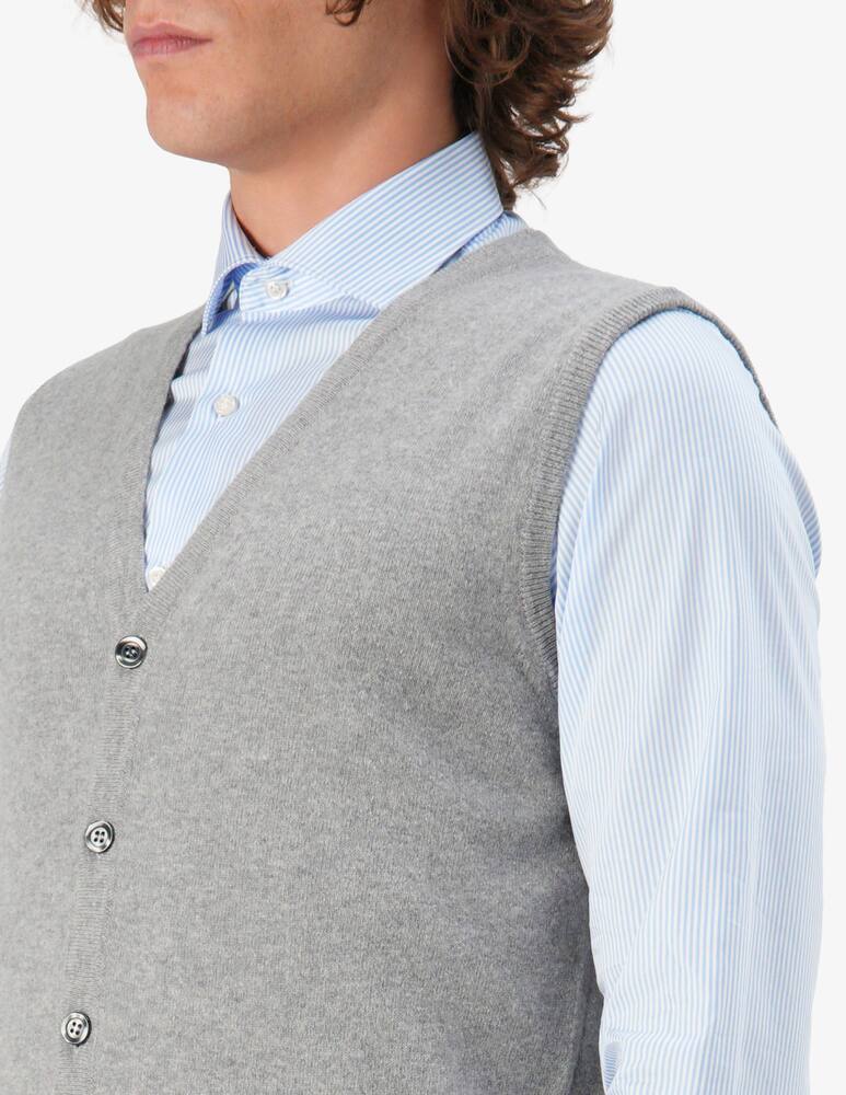 Rinascente Collection Lambswool button gilet - picture 4 Rinascente Collection Lambswool button gilet - picture 4