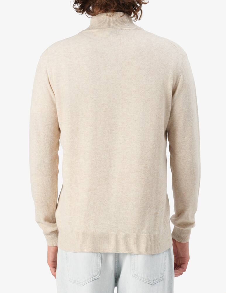 rinascente Rinascente Collection Pullover mezza zip in lana