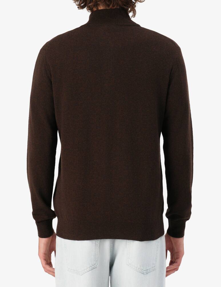 rinascente Rinascente Collection Pullover mezza zip in lana