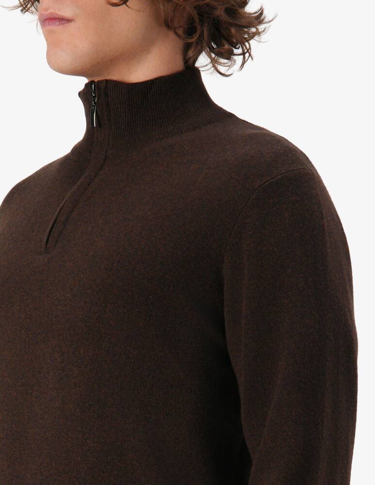 rinascente Rinascente Collection Pullover mezza zip in lana