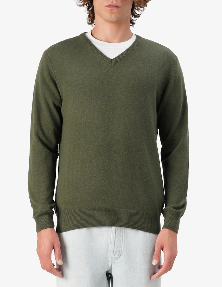 Rinascente Collection Pullover scollo a V lana - immagine 1 Rinascente Collection Pullover scollo a V lana - immagine 1