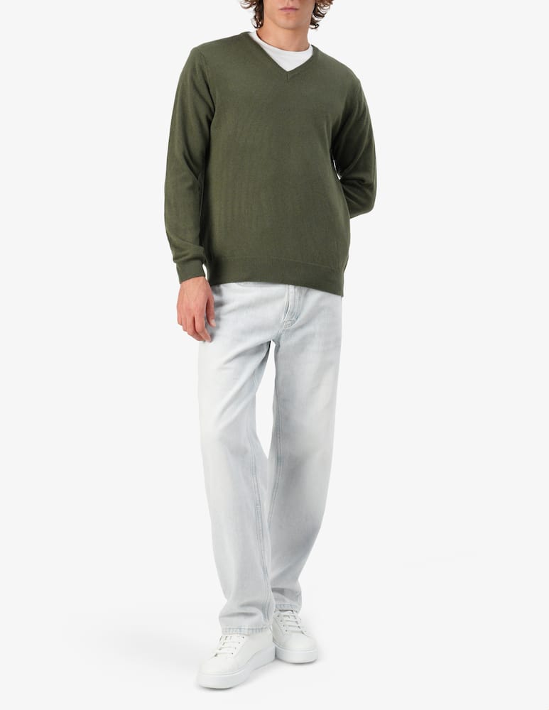 Rinascente Collection Pullover scollo a V lana - immagine 2 Rinascente Collection Pullover scollo a V lana - immagine 2