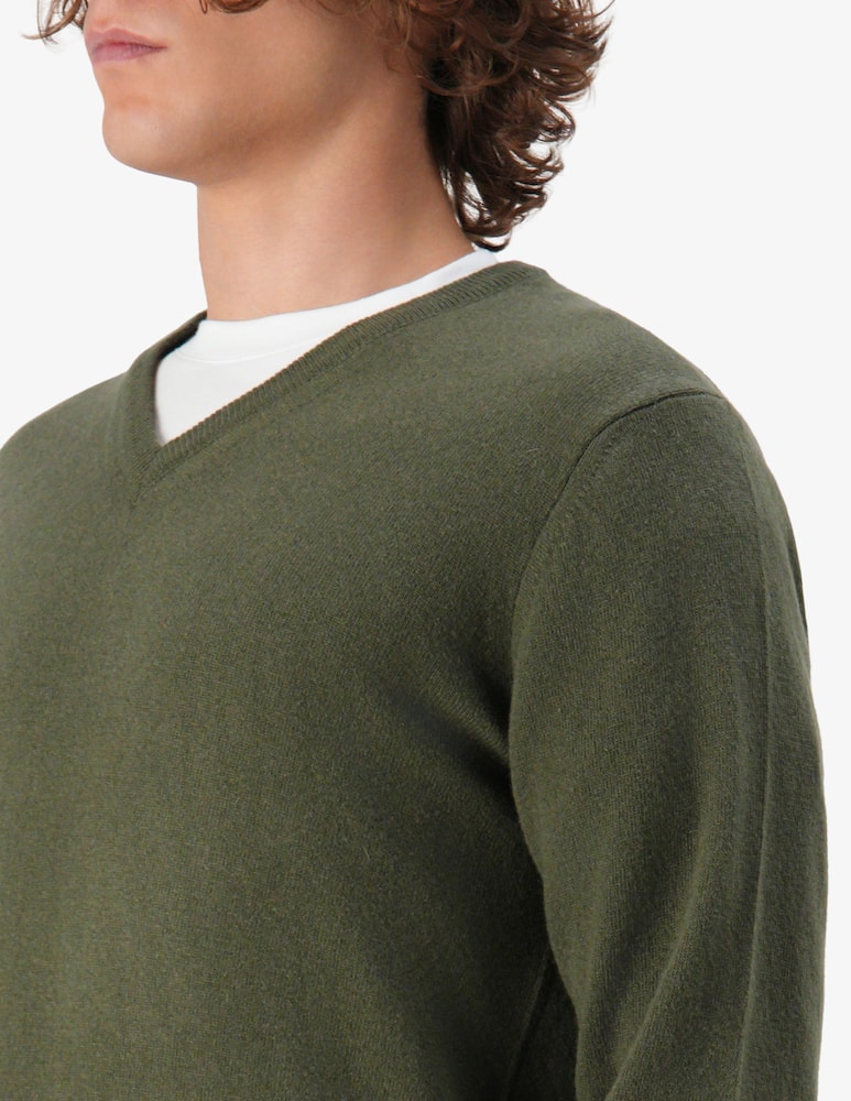 Rinascente Collection Pullover scollo a V lana - immagine 4 Rinascente Collection Pullover scollo a V lana - immagine 4