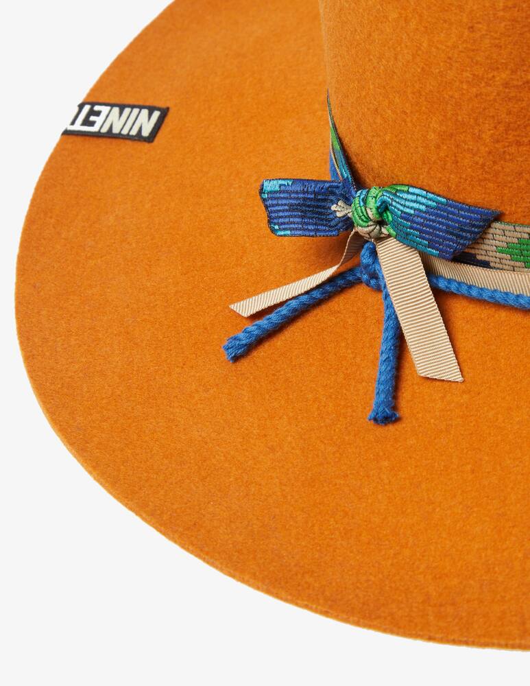 rinascente NINETOWEAR Cappello The East Fedora - Arancione