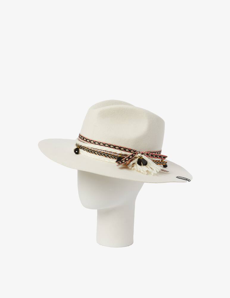rinascente NINETOWEAR The North 3 Ribbon hat - White