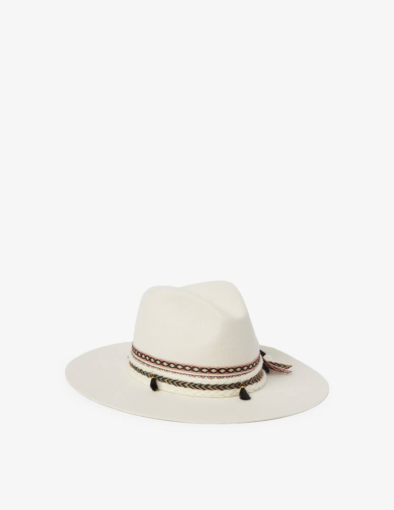 rinascente NINETOWEAR The North 3 Ribbon hat - White