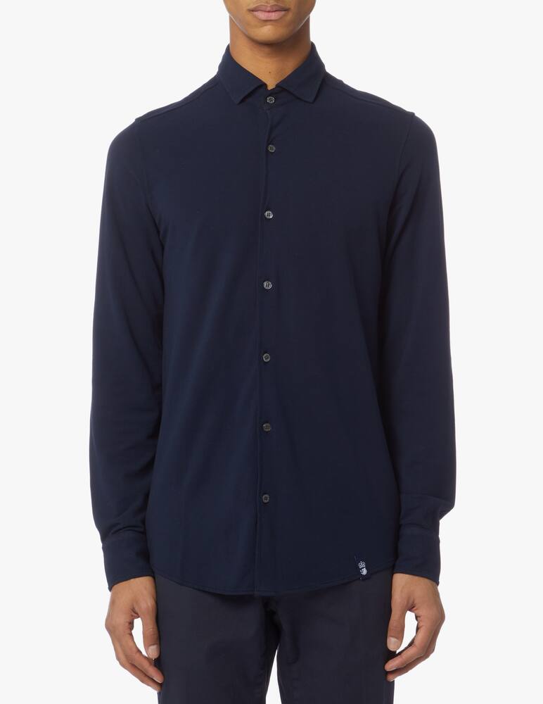 rinascente Drumohr Polo camicia jersey crepe