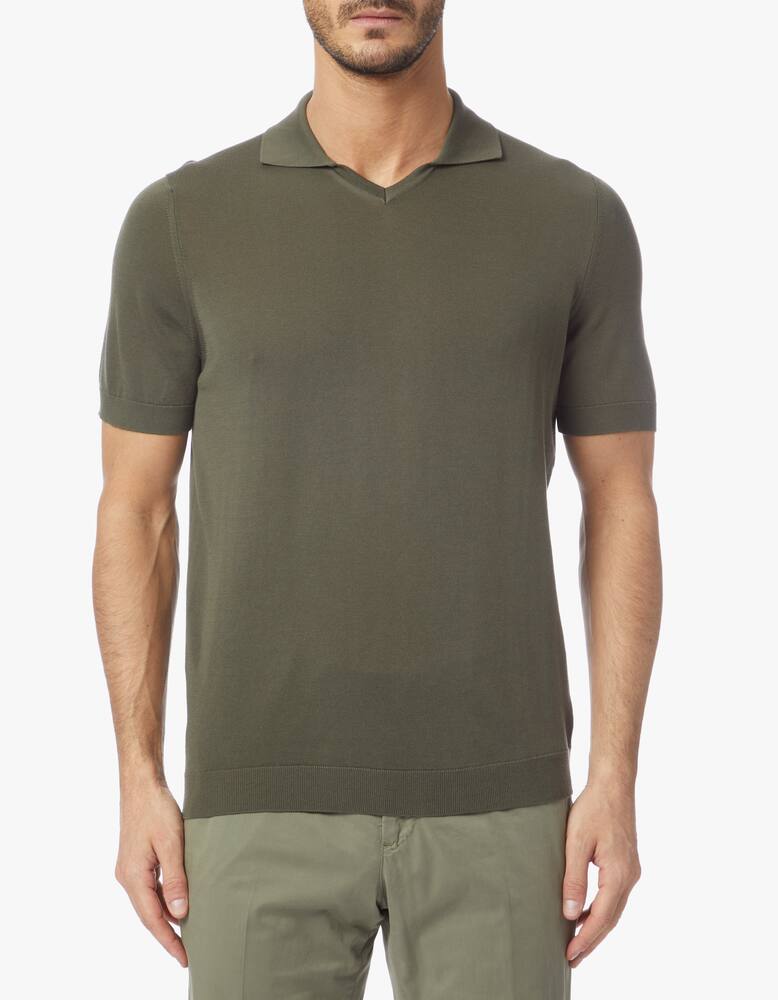 Drumohr Polo maglia fin18 scollo v - immagine 1 Drumohr Polo maglia fin18 scollo v - immagine 1