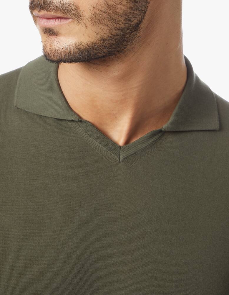 Drumohr Polo maglia fin18 scollo v - immagine 4 Drumohr Polo maglia fin18 scollo v - immagine 4