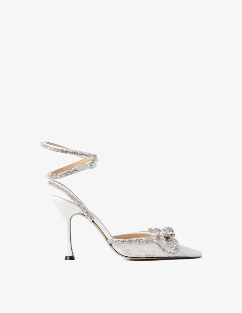 Mach & Mach Décolleté Double Bow - Oro - immagine 1 Mach & Mach Décolleté Double Bow - Oro - immagine 1
