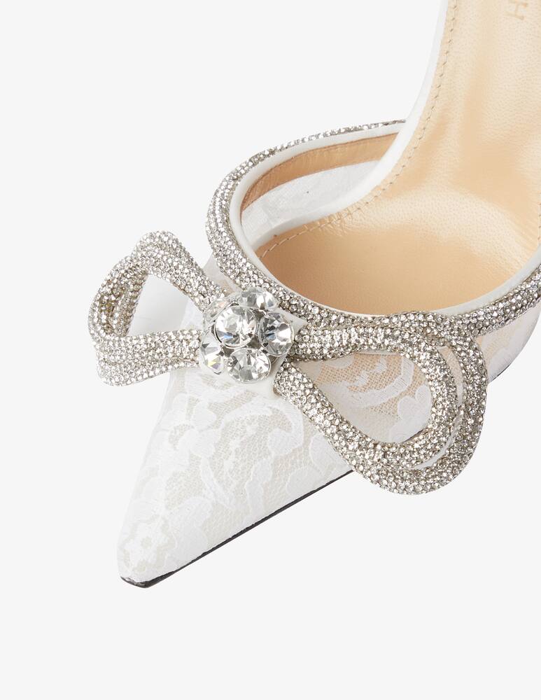 Mach & Mach Décolleté Double Bow - Oro - immagine 5 Mach & Mach Décolleté Double Bow - Oro - immagine 5