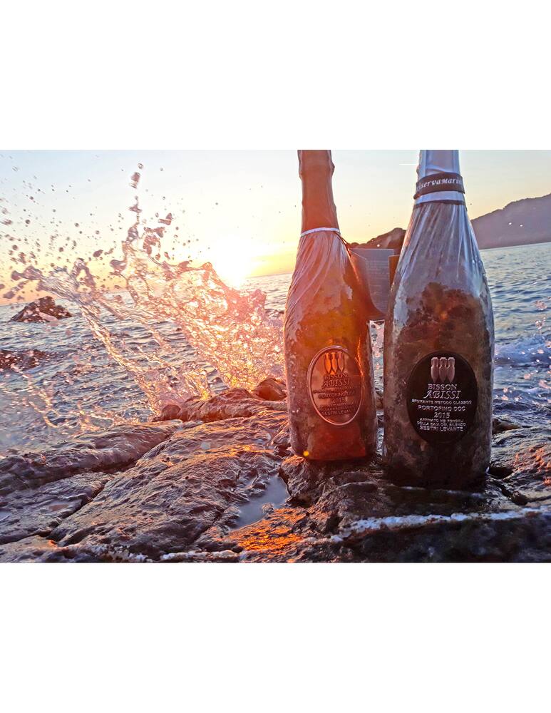 rinascente Bisson Abissi Dosage Zero Portofino doc 2016 sparkling wine