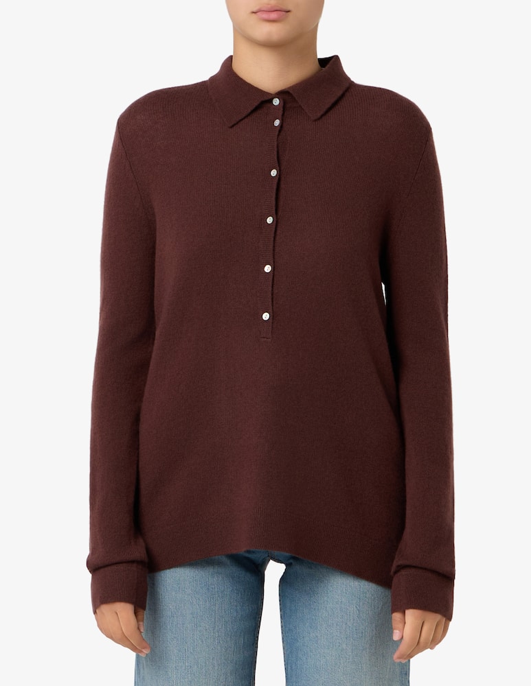 rinascente 24.7 Studio Polo a maniche lunghe in cashmere