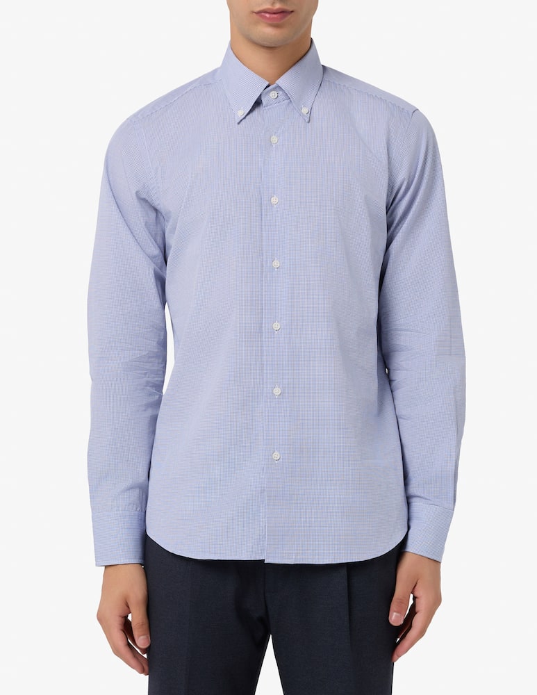 rinascente Sartoria Italiana Camicia modern micro check