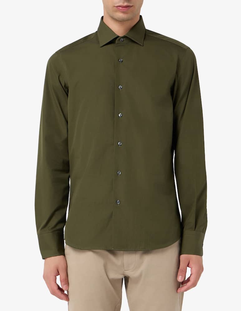 rinascente Sartoria Italiana Modern poplin shirt