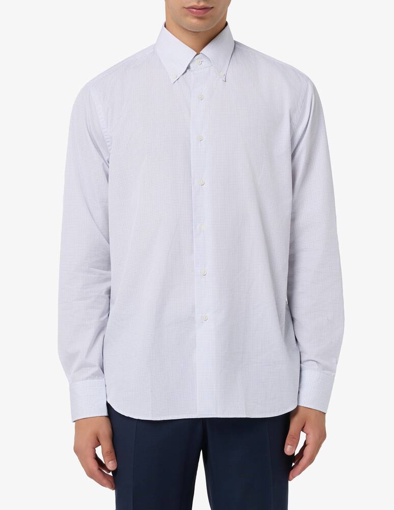 rinascente Sartoria Italiana Camicia armatura micro check regular